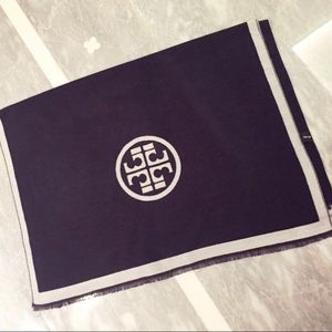 New! Reversible logo large scarf. 70 in L x 26 in W